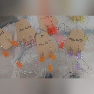 *Gummy bear earring and necklace set MadeByCJ